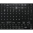 N7 Etiquetas adhesivas - kit grande - fondo negro - 13:13mm