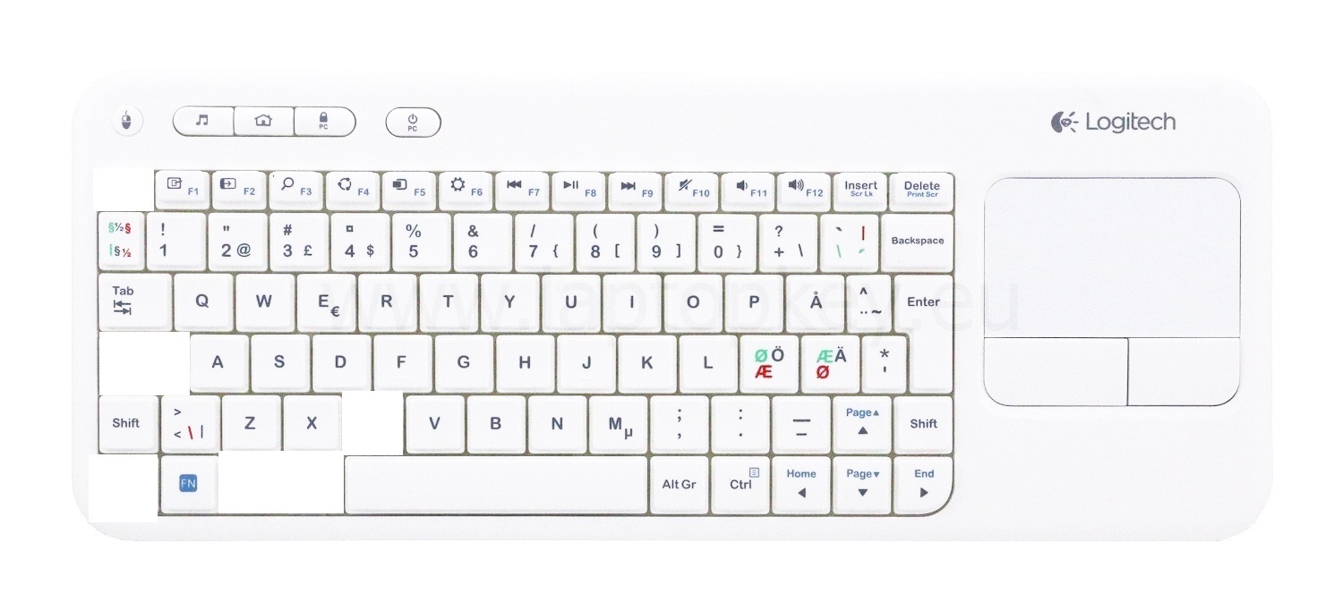 Teclado logitech 2025 k400r