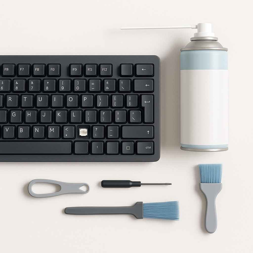 Aprende a reparar una tecla del teclado en unos sencillos pasos