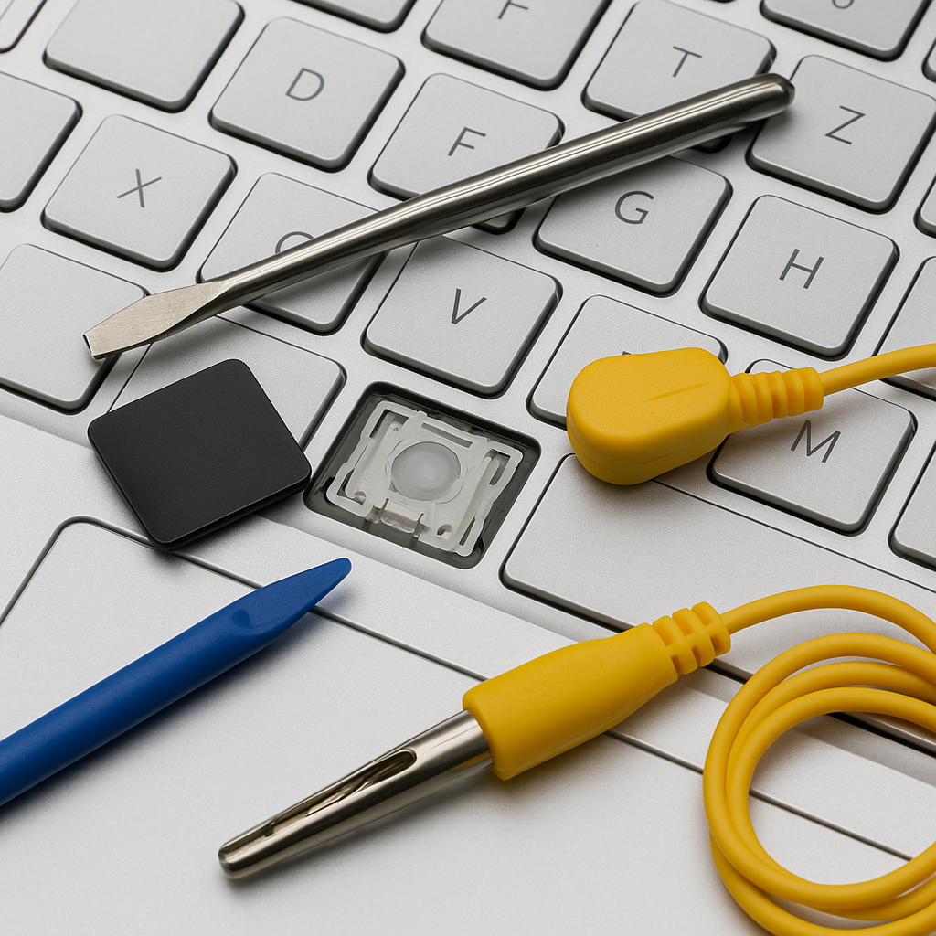 Cómo reparar las teclas de un portátil guía de reparación sencilla