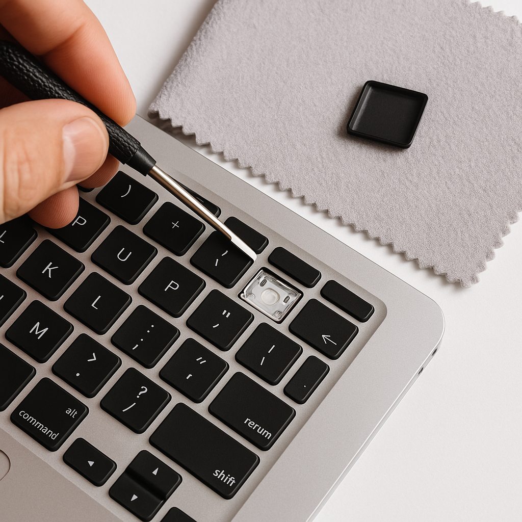 Cómo retirar las teclas de un portátil: guía paso a paso