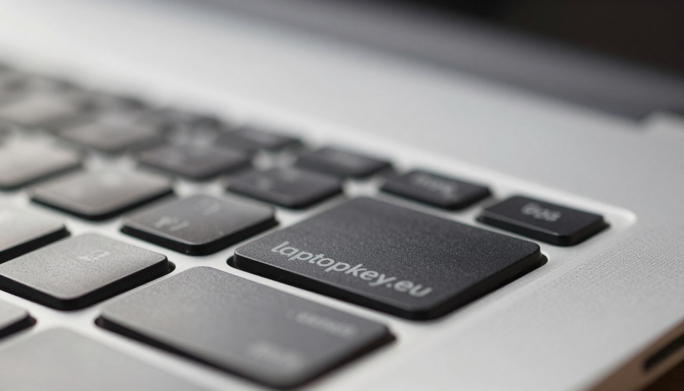 Estructura de una tecla de portátil